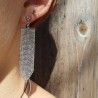puces argent oreille