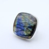 bague labradorite bleue
