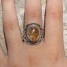 bague quartz rutile