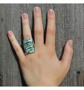 séraphinite bague