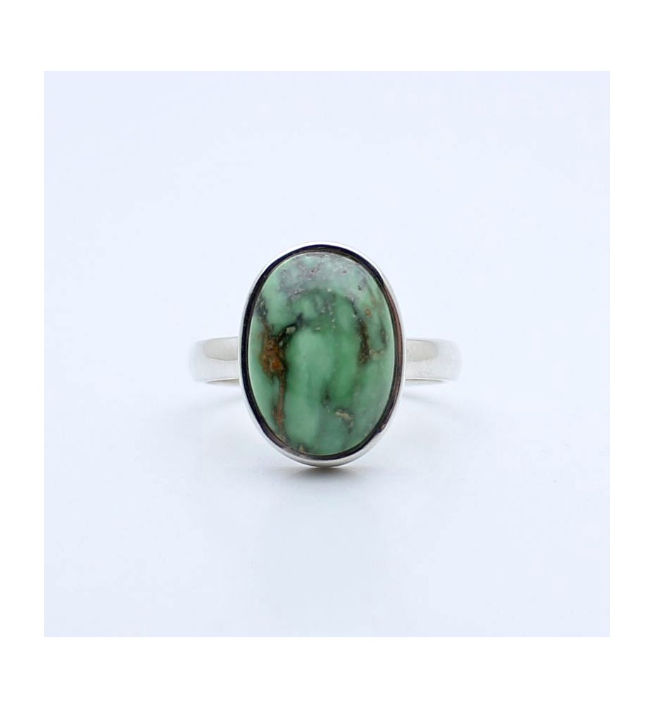 bague pierre verte