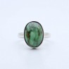 bague pierre verte