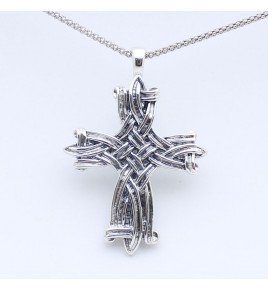 pendentif croix femme