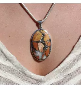 pendentif jaspe maligano