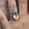 bague quartz rose
