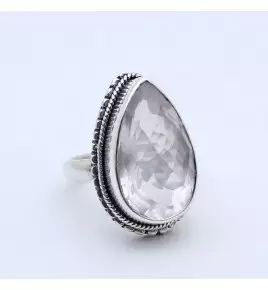 bague pierre rose