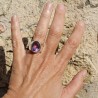 bague améthyste