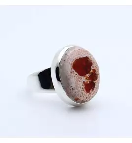 bague opale de feu mexique