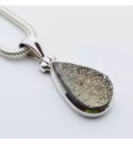 pendentif femme argent pierre