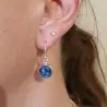 boucle d'oreille cyanite