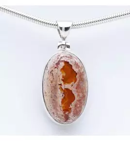 opale de feu pendentif