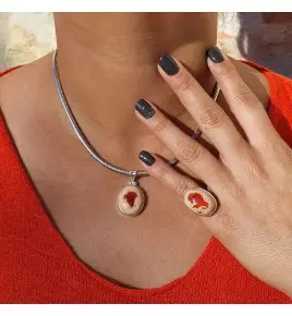opale de feu bijoux