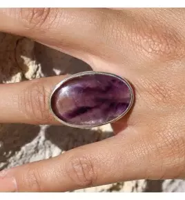 améthyste bague