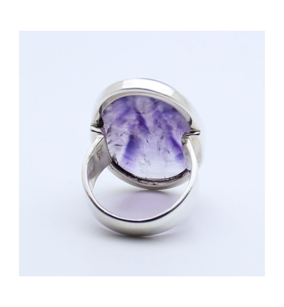 bague pierre violette