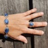 bracelet cyanite bleue