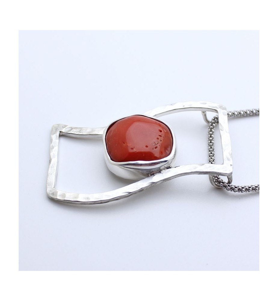 pendentif corail