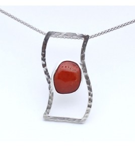 corail rouge pendentif