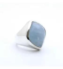 aigue marine bague