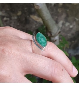 bague jade vert