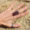 bague eudialyte argent