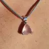 pendentif quartz rose
