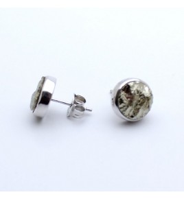 boucle d'oreille pyrite