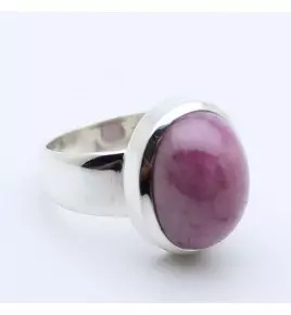 bague rubis argent
