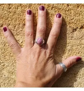 bague rubis argent