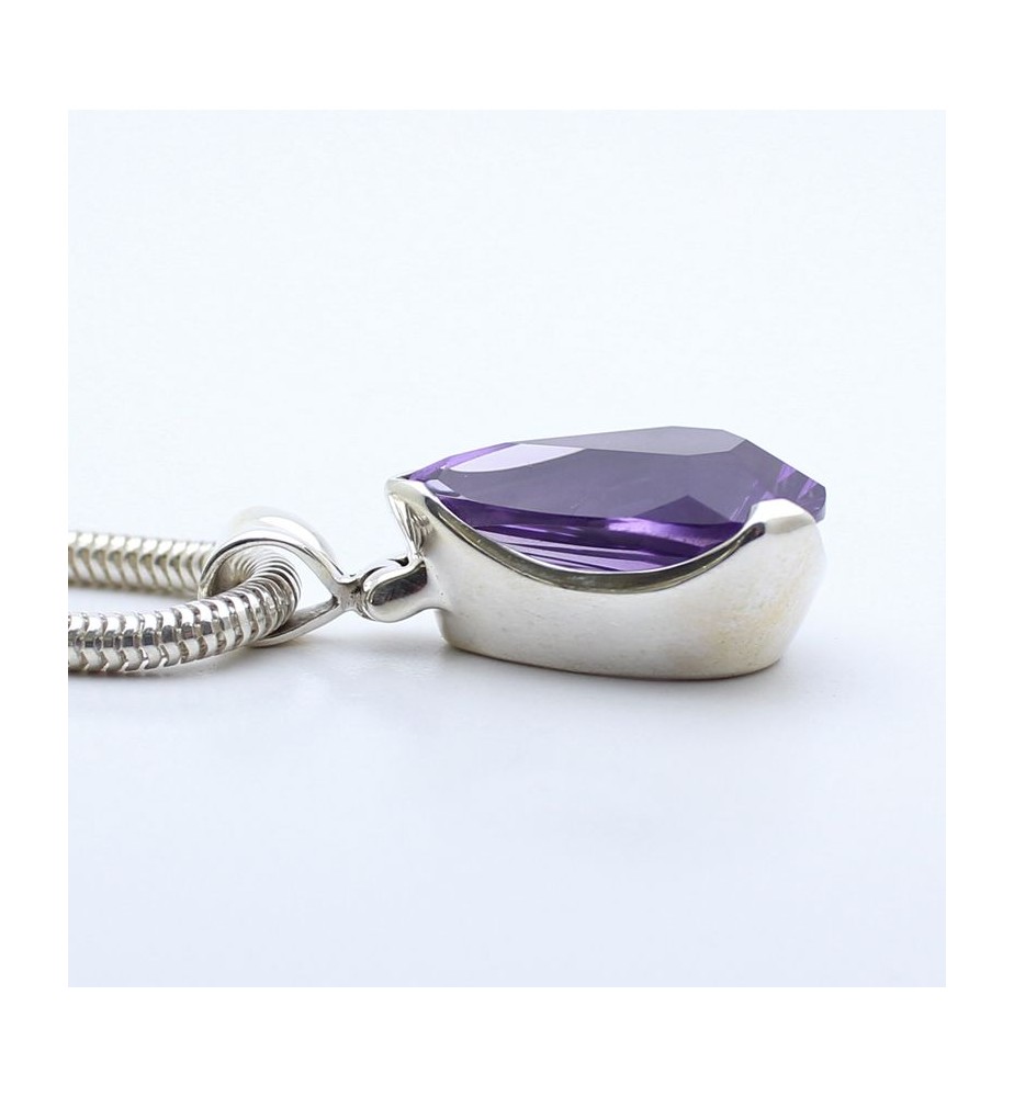pendentif améthyste femme