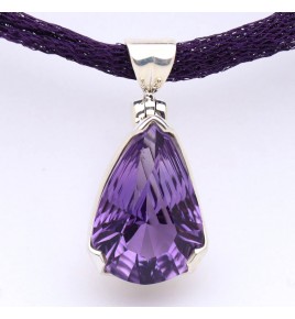 améthyste pendentif