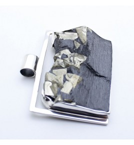 pendentif pyrite brute