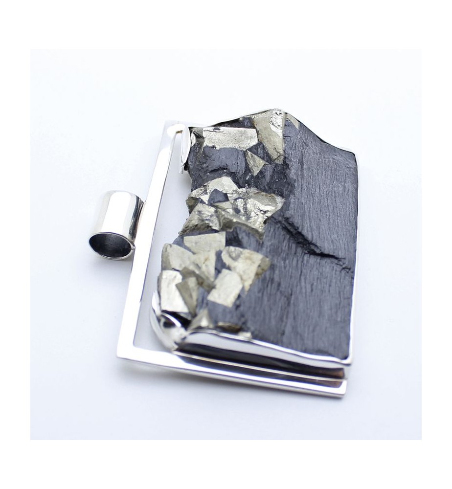 pendentif pyrite brute