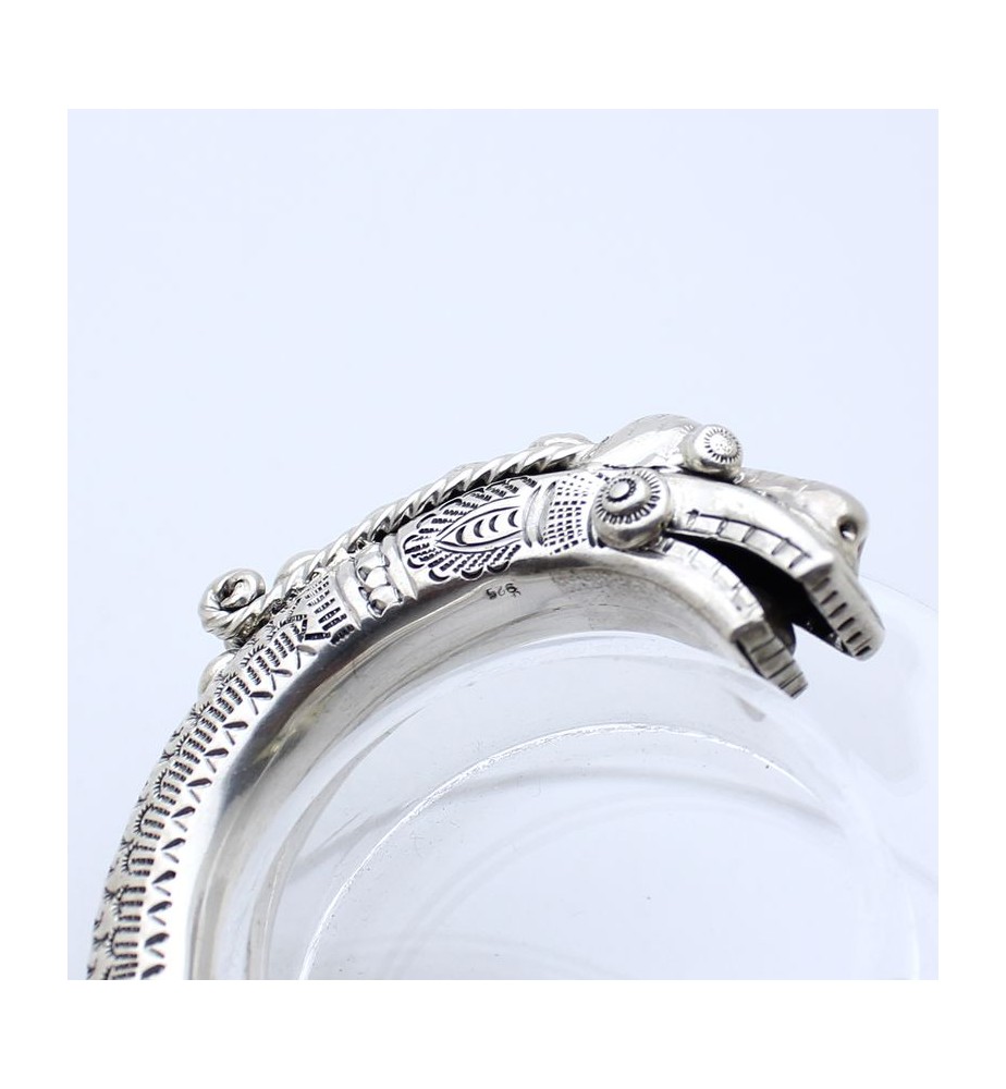 bracelet jonc argent femme