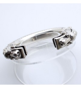 jonc bracelet argent