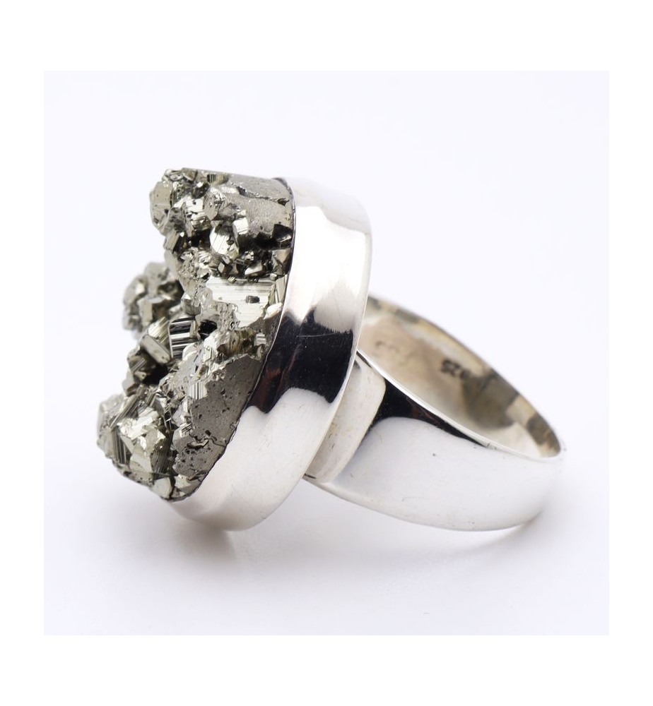 bague pyrite femme