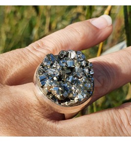 bague pyrite