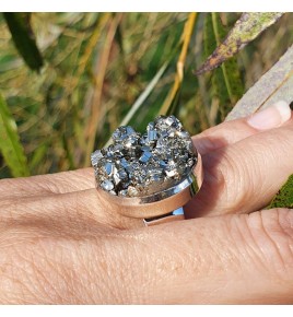pyrite bague