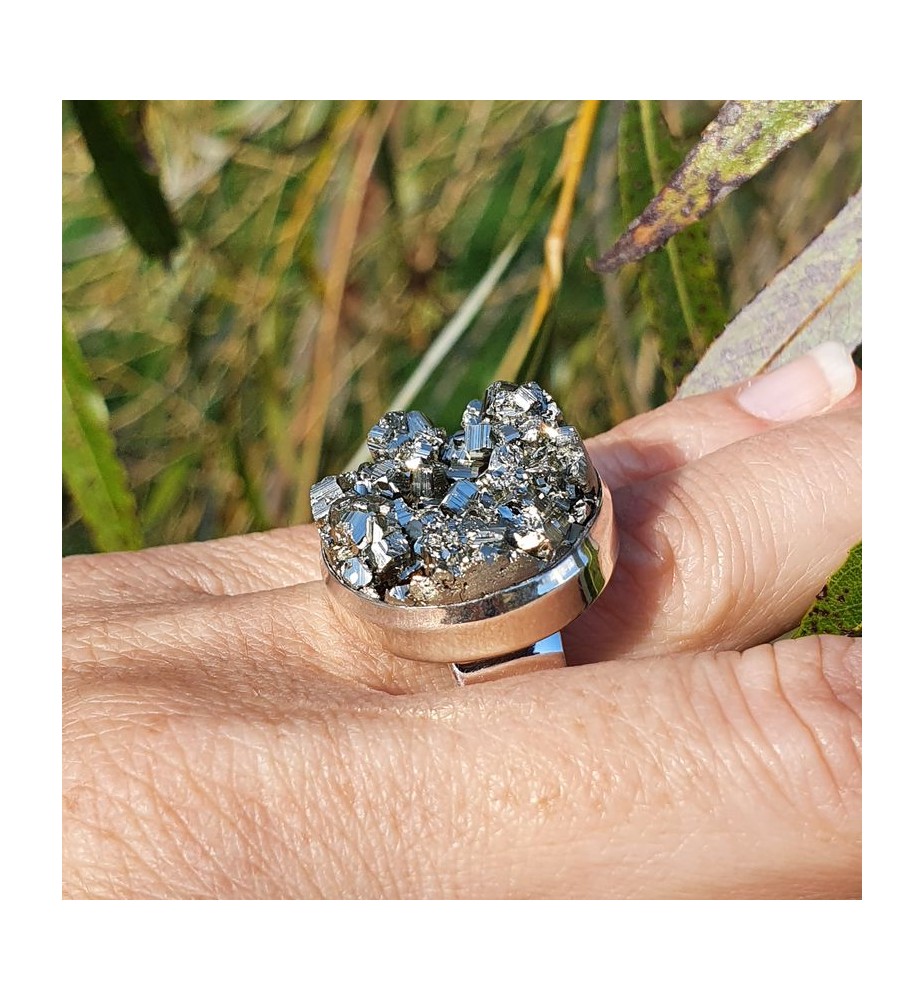pyrite bague