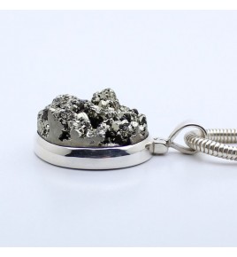pendentif pyrite brute