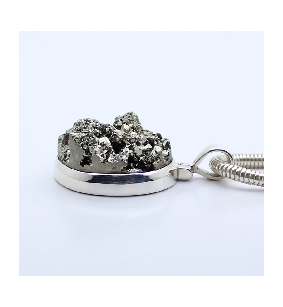 pendentif pyrite brute