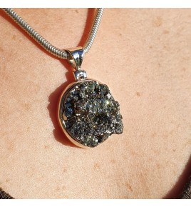 pendentif pyrite