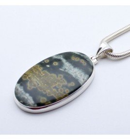 pendentif jaspe orbiculaire
