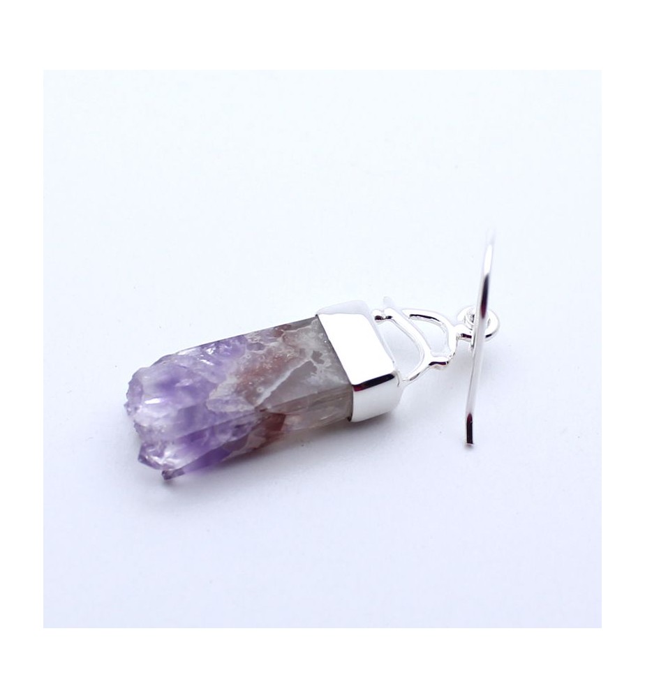 boucles d'oreilles améthyste