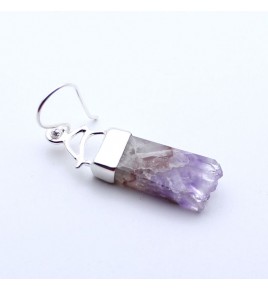 améthyste boucle d'oreille