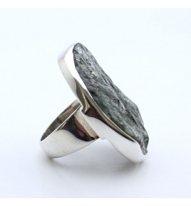 bague séraphinite verte