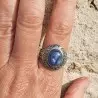 bague cyanite bleue