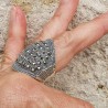 bague argent marcassite