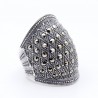 bague argent 925 marcassite