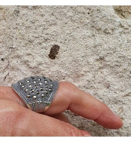 bague marcassite