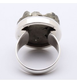 bague pyrite femme